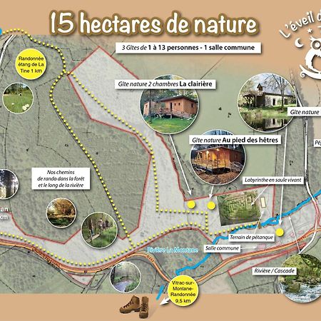 Gite Nature Le Moulin Vitrac-sur-Montane Zewnętrze zdjęcie